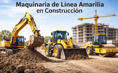 Maquinaria de Línea Amarilla en Construcción