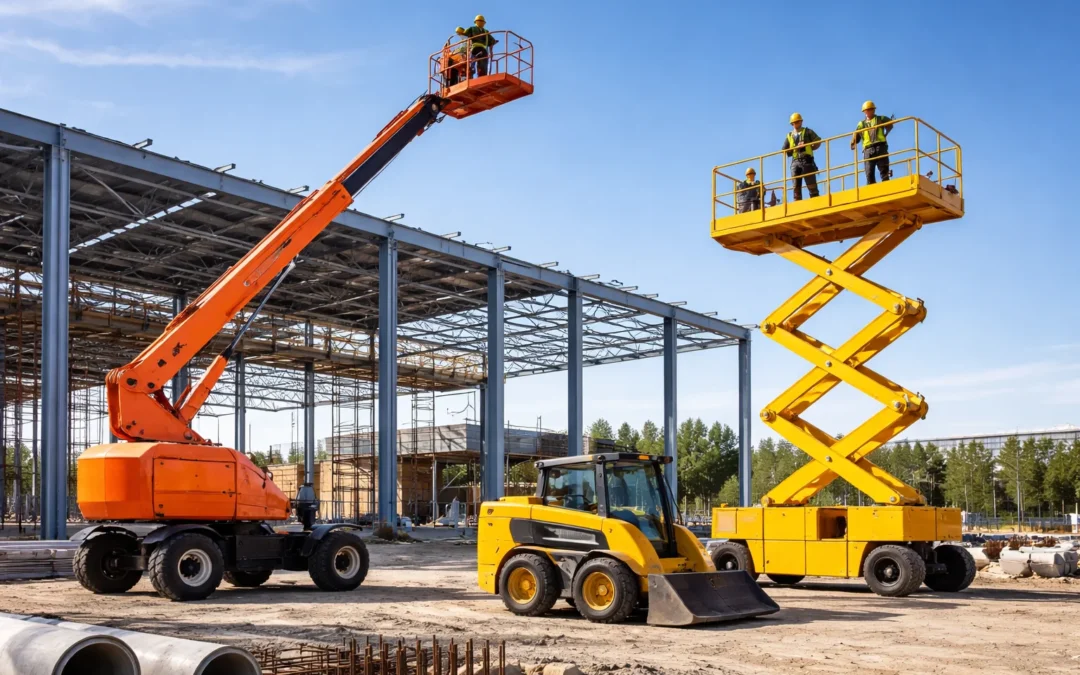 Manlift y Elevadores: Soluciones Seguras para Trabajos en Altura